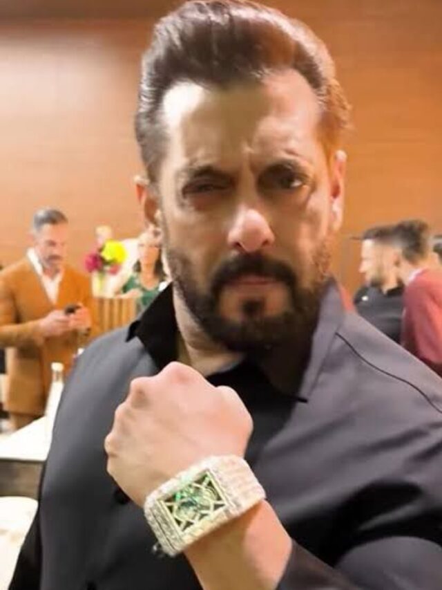 Salman wearing Luxury watch Having Price of 167cr In indian Rupees.